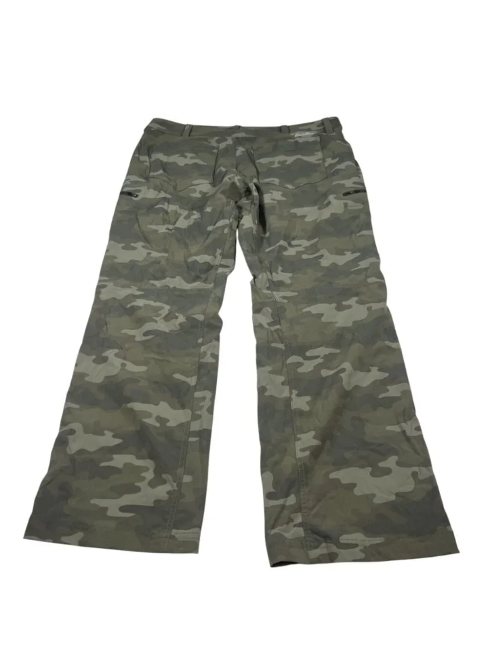 Eddie Bauer Mens First Ascent Camo Cargo Pants Size 36x30 Hiking Stretch